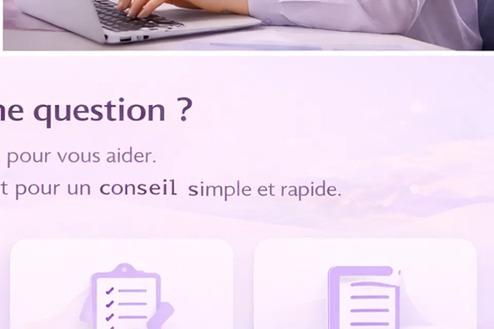 Conseillère répondant à un appel d’information