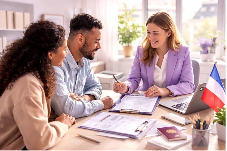 Documents et tampons administratifs